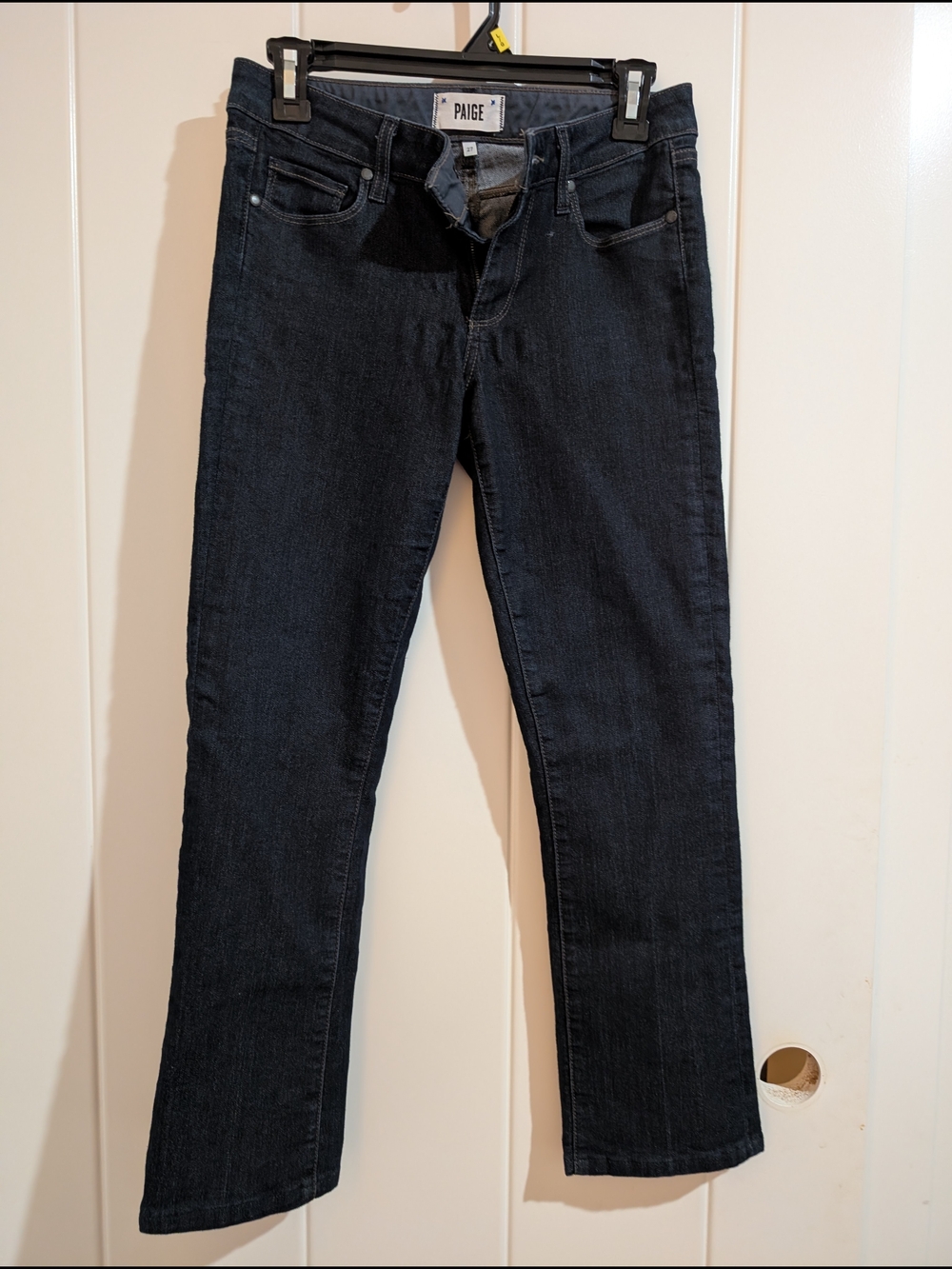 PAIGE Women's Skinny Jeans in Black Wash